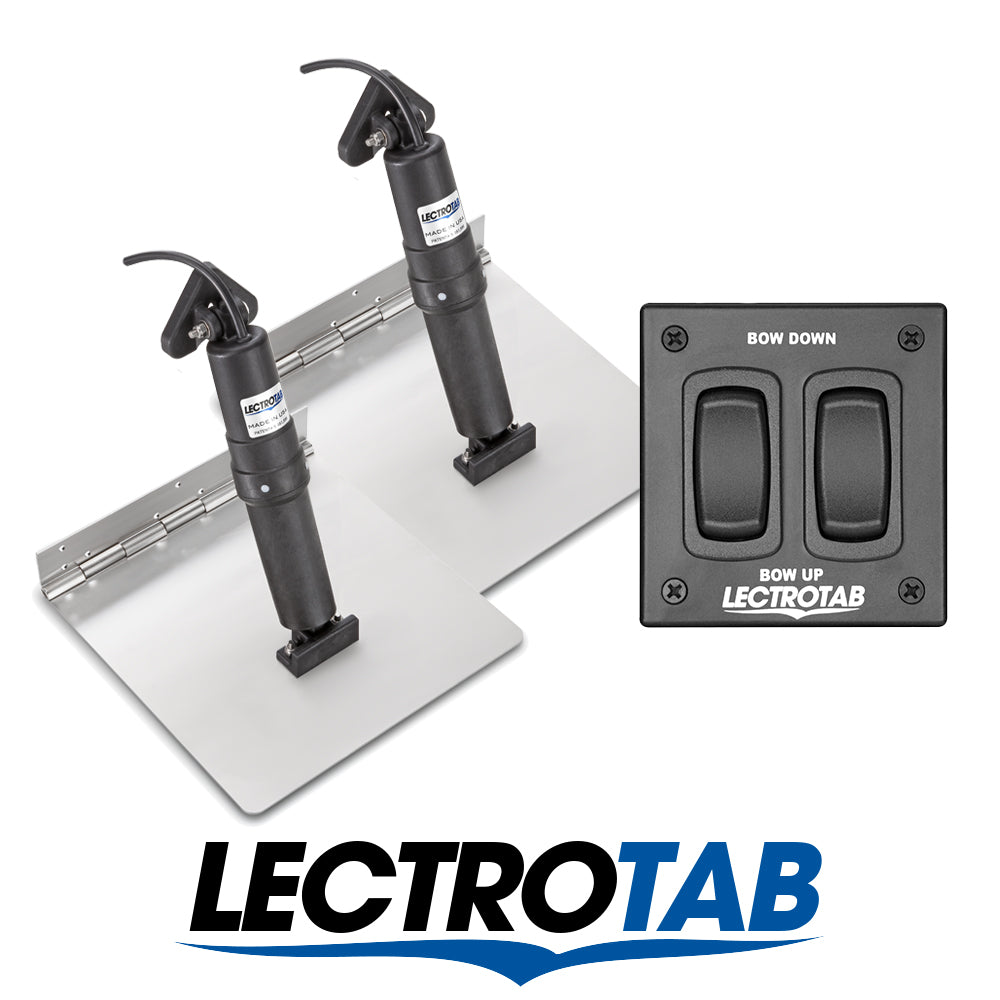Lectrotab Standard Switch Kit Stainless Steel Trim Tabs