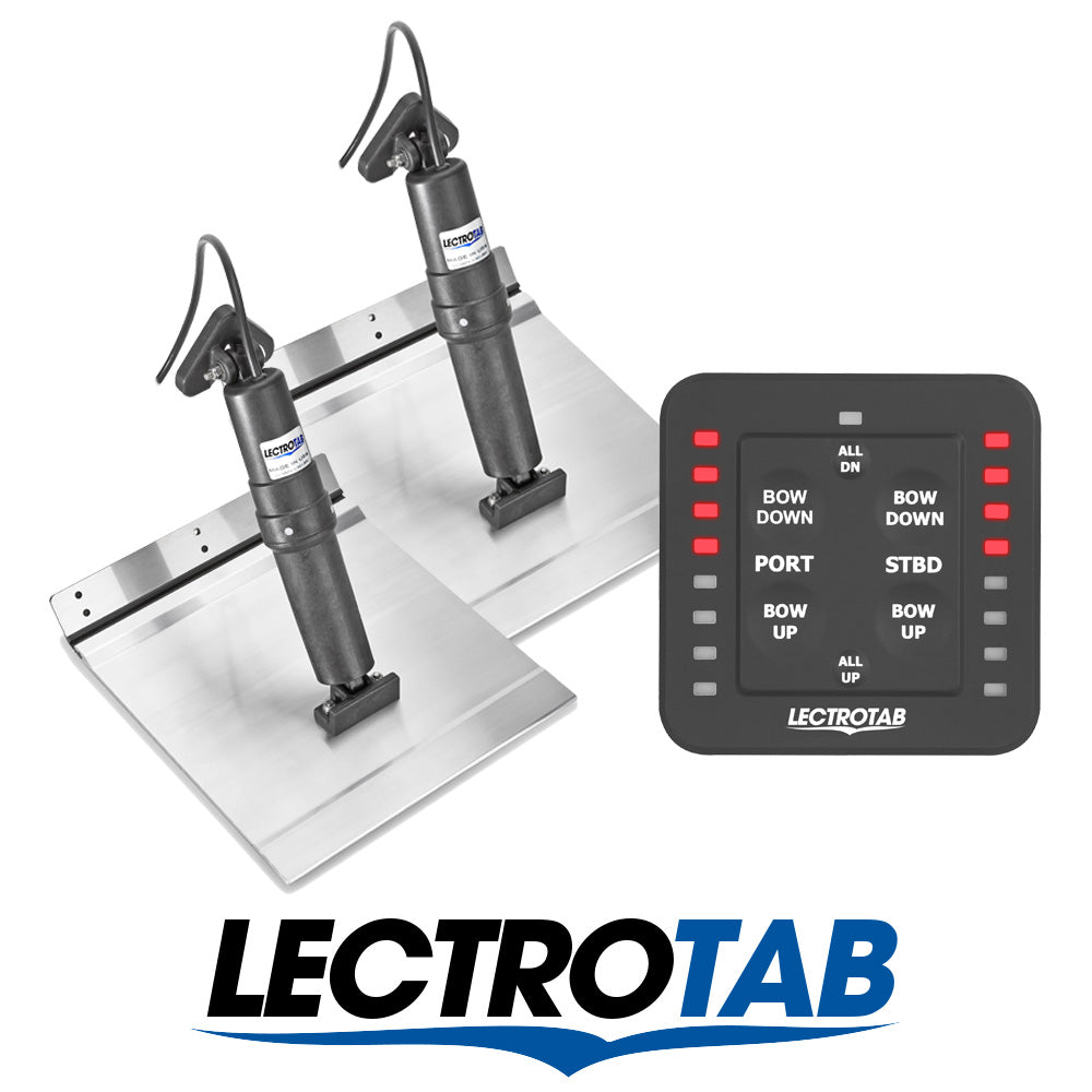 Lectrotab One Touch Switch Kit Aluminium Trim Tabs