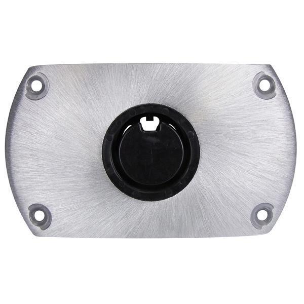 Plug-In Post & Swivel Base - High Strength Aluminium