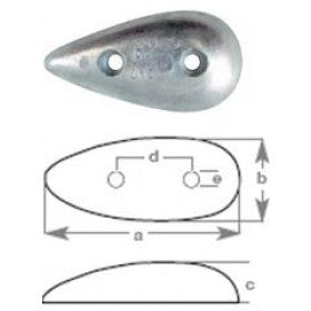 Zinc Teardrop Anodes