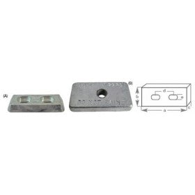 Block Anodes with Through Core Hole